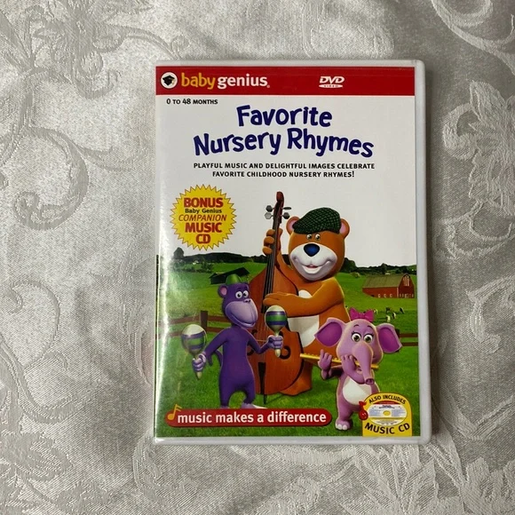 (未使用･未開封品)Baby Genius: Favorite Nursery Rhymes [DVD] Amazon.com: Baby Genius: Favorite Nursery Rhymes : Various